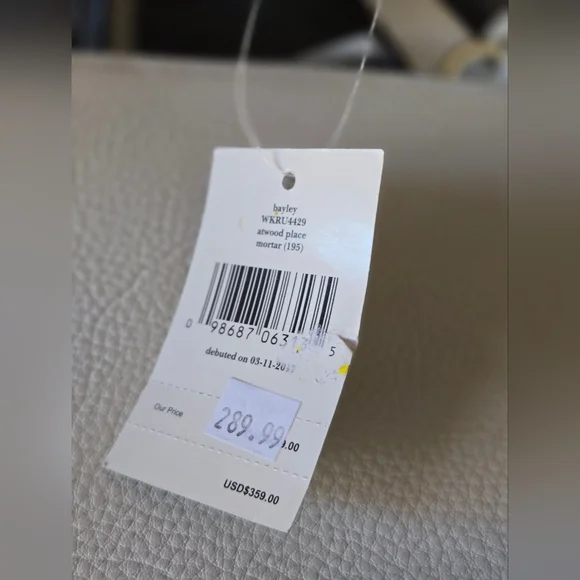 Kate Spade White Leather Handbag - Picture 5 of 6